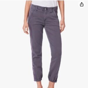 PAIGE Women’s Mayslie Jogger in Vintage Pearl Grey Sz 26